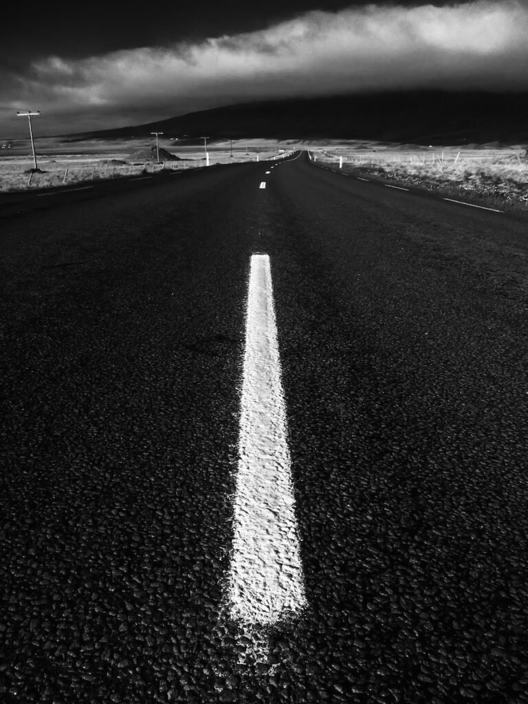 Empty Asphalt Road